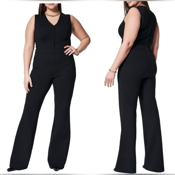 Spanx The Perfect Sleeveless Jumpsuit, Medium - Picture 1 of 16